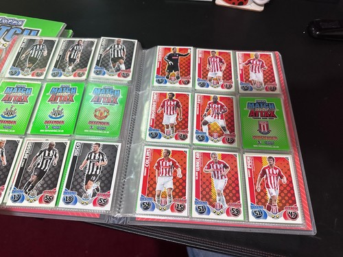 10/11 Topps Match Attax Premier league Trading card Binder With 302 Cards - Picture 15 of 23
