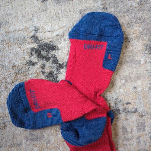 New Original Air Jordan Crew Socks Dri-Fit Basketball Size Large *6 Colors* - Picture 11 of 41