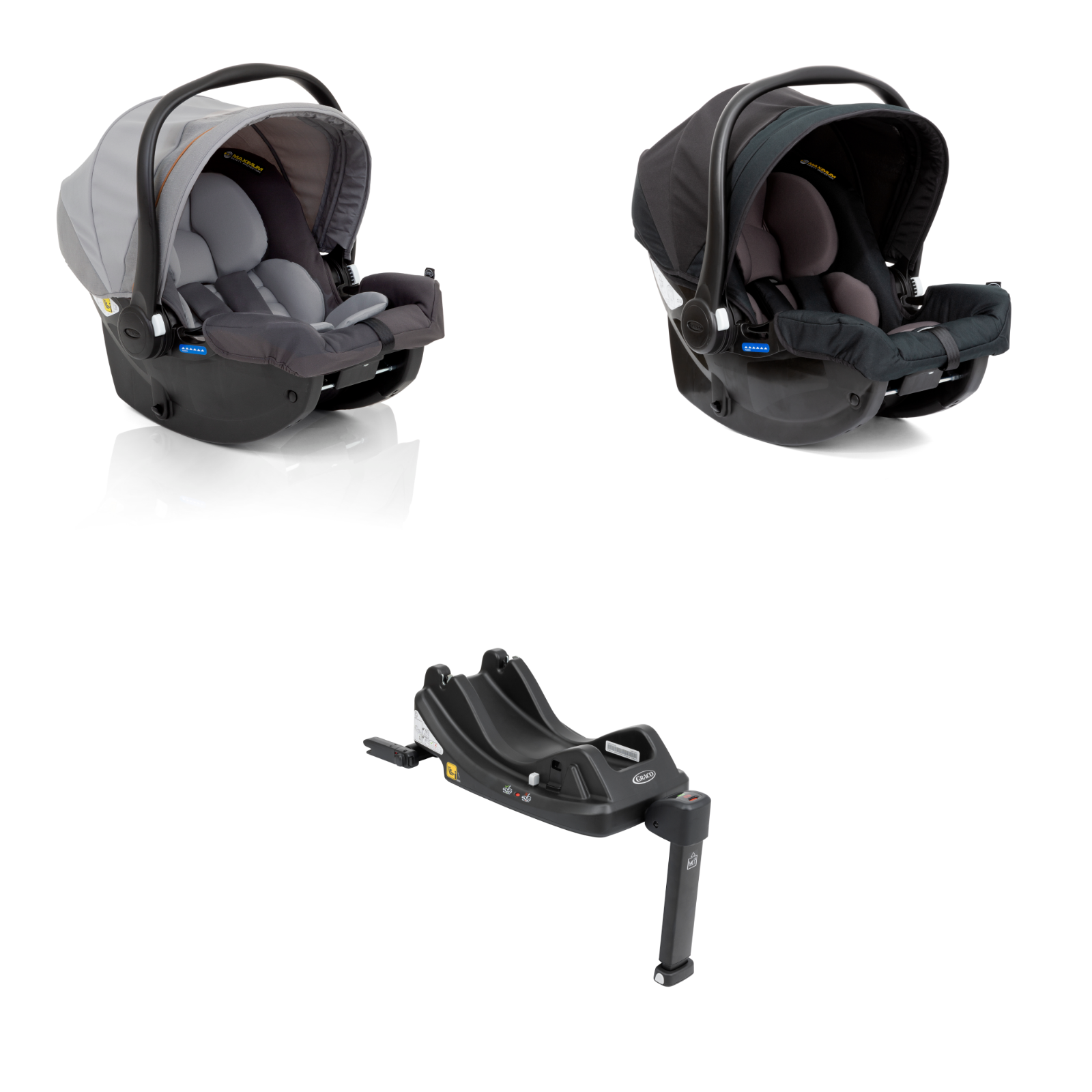GRACO Car Seat Newborn Baby Infant G 0+ 015 m SNUGESSENTIALS R129 Base Optional eBay