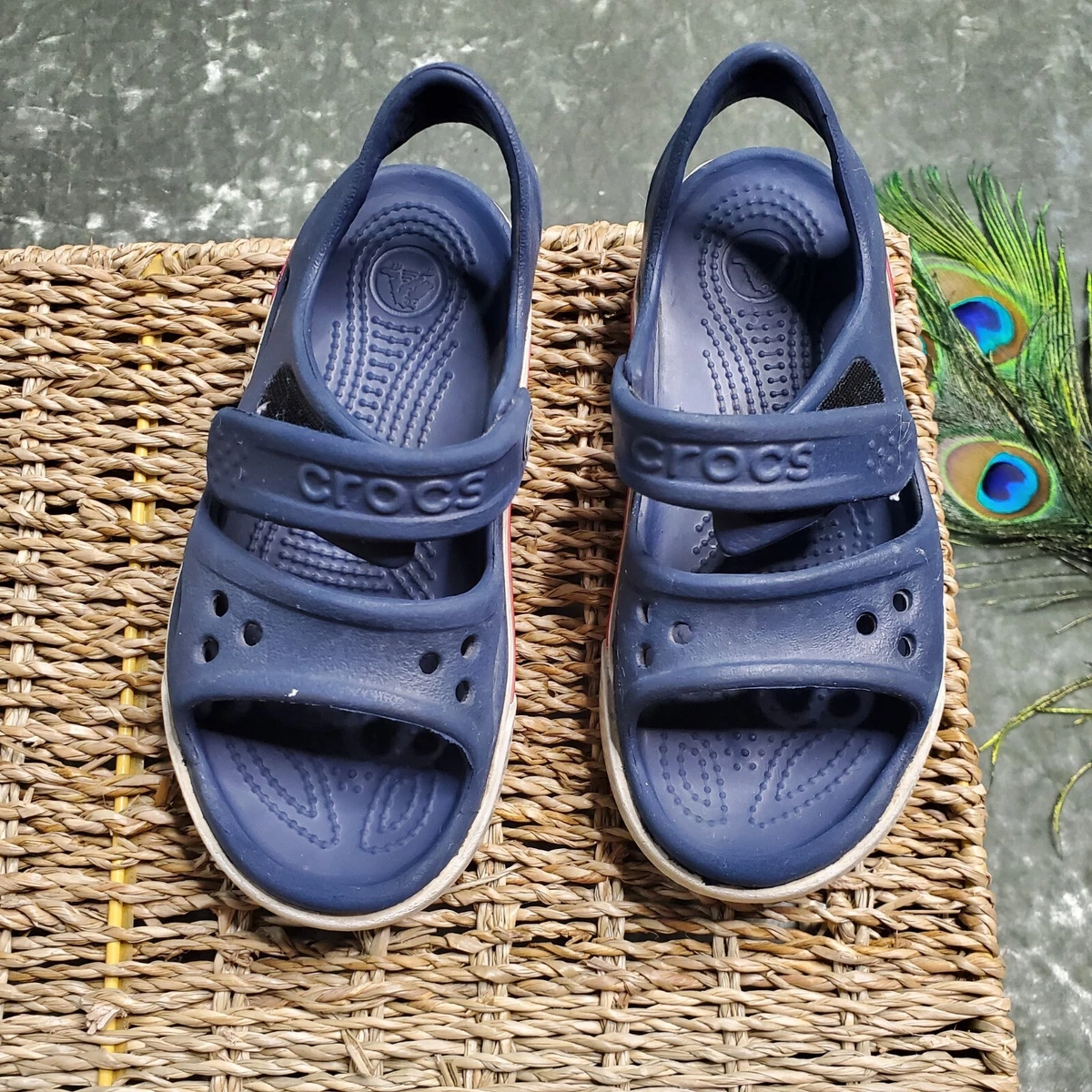 Crocs velcro shop sandals