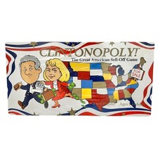 Clintonopoly Board Game 1995 New Sealed Original Packaging