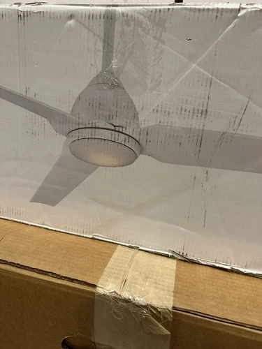 Minka-Aire F753L-CL Java - LED 54" 3-Blad Ceiling Fan, Coal Black Finish - Picture 1 of 5