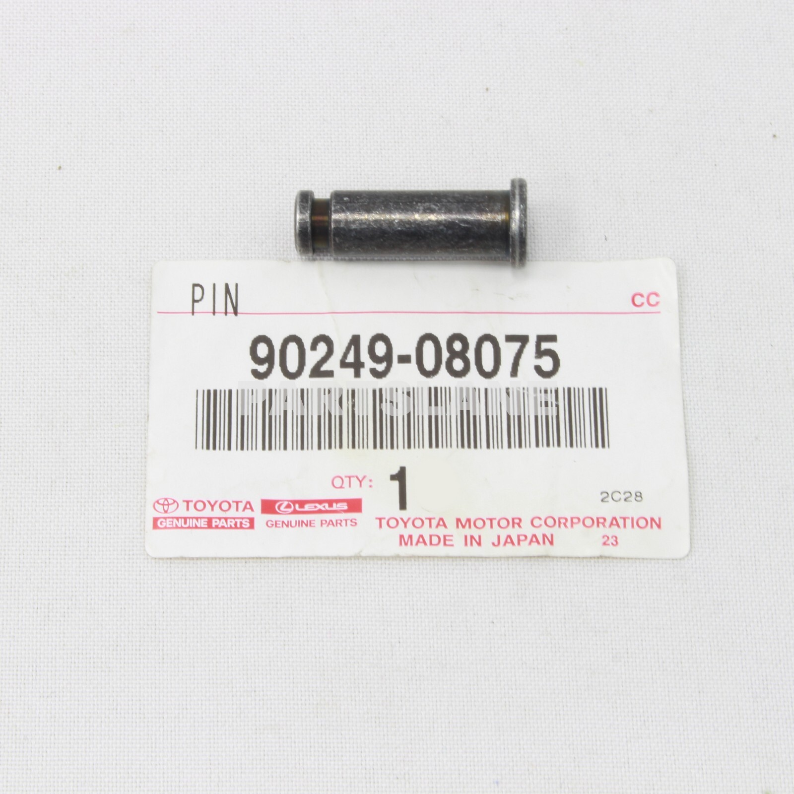 90249-08075 Toyota OEM Genuine PIN(FOR PARKING BRAKE BELL CRANK 