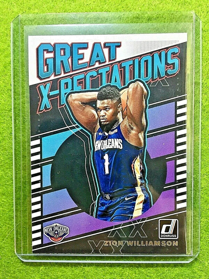 ZION WILLIAMSON 新秀卡球衣 #1 PELICANS SP 插入 RC 2019-20 Donruss DUKE