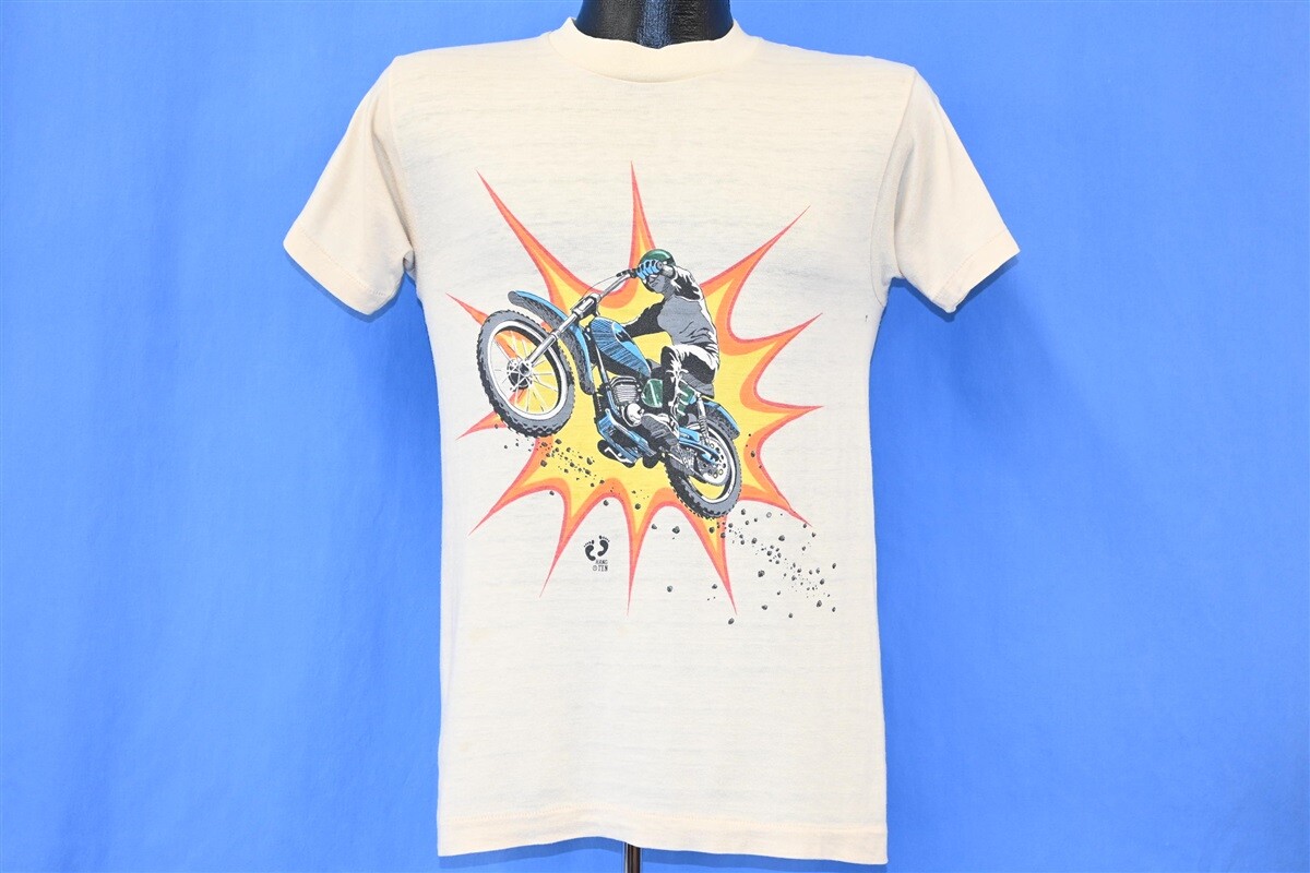 vintage 70s HANG TEN MOTOCROSS DIRT BIKE MOTORCYCLE RACING
