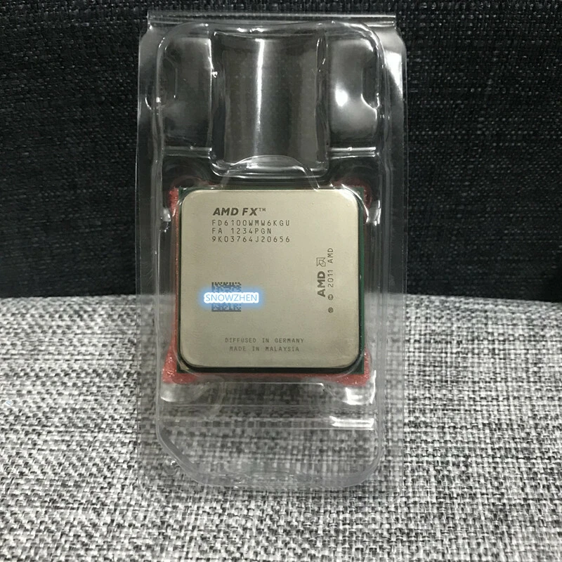AMD FX-6100 CPU Six Core 3.3 GHz FD6100WMW6KGU Socket AM3+ Processor - Image 3 of 3