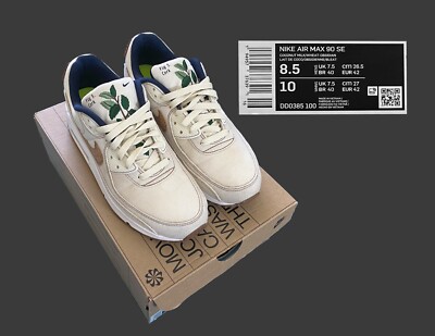 Size Nike Air Max 90 Cork Coconut Milk 194957376391|