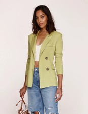 Women’s Heartloom Celsa Blazer Jacket 100% Linen Org $169