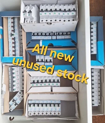 GE & Steeple Series E & G Types B & C MCB Miniature Circuit Breakers 6KA