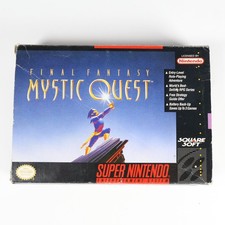 Final Fantasy Mystic Quest SNES CIB Complete w/ Manual and Map Super Nintendo