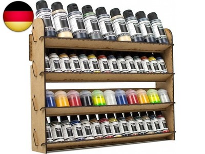Paint Rack Vallejo Citadel farbständer. Tabletop Farben aufbewahrung Model