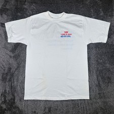 Vintage USPS United States Postal Service T-Shirt All Sport Made in USA White L