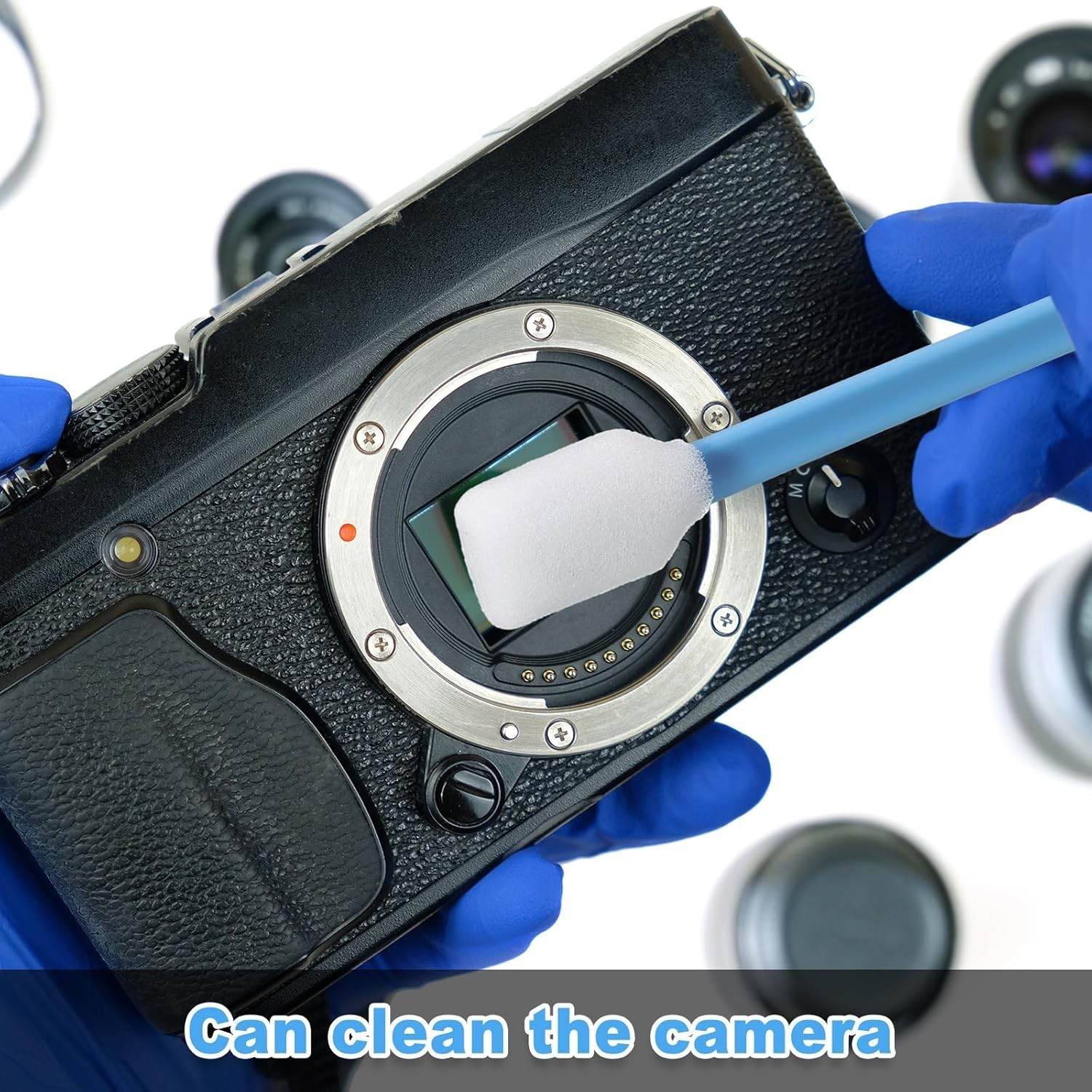 500 Pack Cleaning Swabs 5.1 in, Foam Tips Sponge Sticks for Printer, Electronics