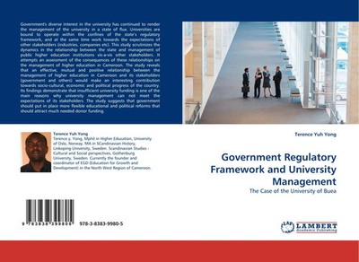 Terence Yuh Yong | Government Regulatory Framework and University Management