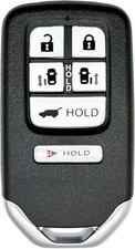 Replacement Key Fob Cover fit for 2014 2015 2016 2017 Keyless Model: 6 Button