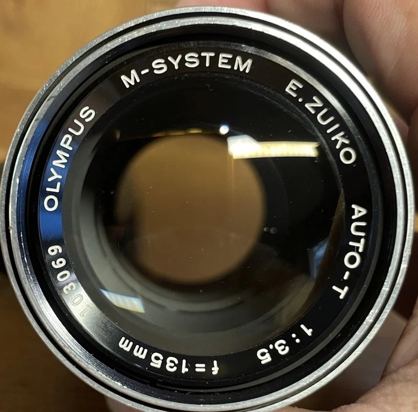 F/3.5 Camera Lenses Olympus Zuiko 135mm Focal for sale | eBay