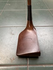 Hickory Golf Club Gassiat Style Square Head Putter Tom Fernie Royal Lytham Stamp