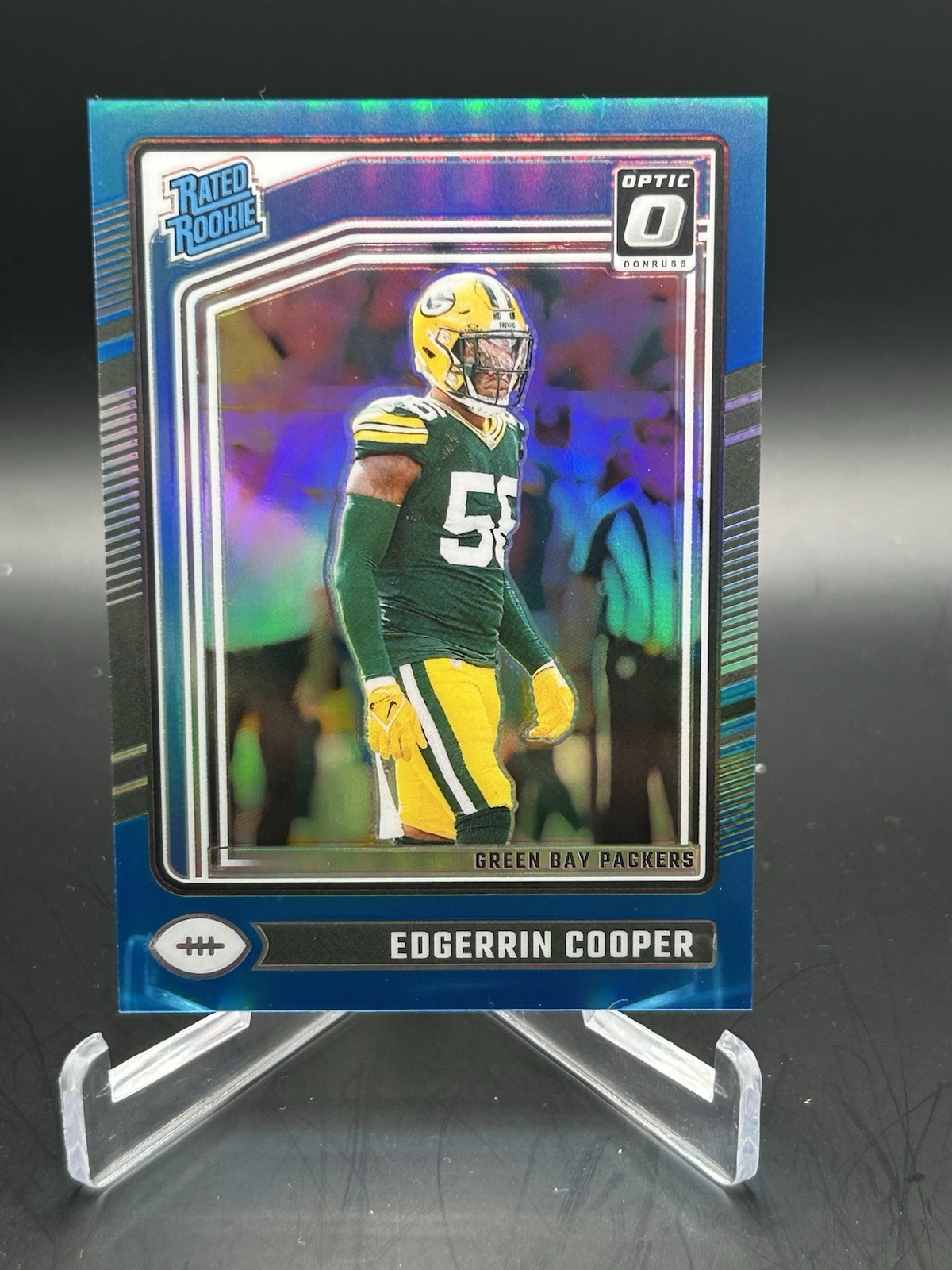 2024 Panini Donruss Optic Edgerrin Cooper #231 Aqua /299 Rated Rookie RC NrMt