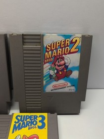 Super Mario Bros 1 2 3 Trilogy NES LOT 5 Screw SMB 1 Nintendo FAST SHIP TESTED! 