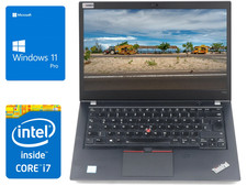 Lenovo ThinkPad T480s i7-8550U 8/16GB - 256/512/1024GB SSD 1920x1080 Win 11 Pro