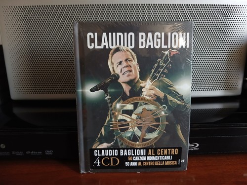 4 Cd Claudio Baglioni Claudio Baglioni al Centro Cofanetto Sony Music 50 anni prezzo ebay