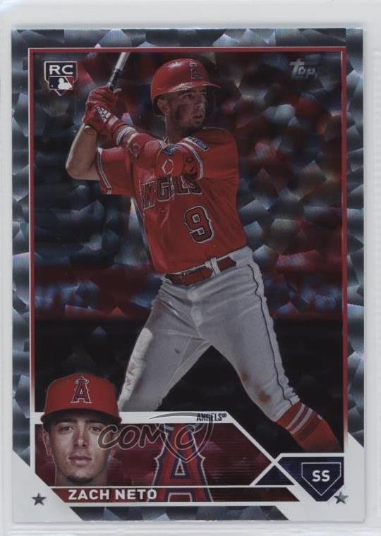 2023 Topps Update Silver Patterned Foil Zach Neto #US98 05ns