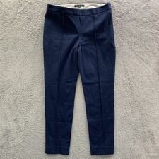 Brooks Brothers Womens Dress Pants Size 6 Blue Pleated 32x28
