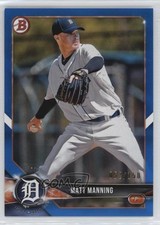 2018 Bowman Draft Blue 52/150 Matt Manning #BD-145 0if0