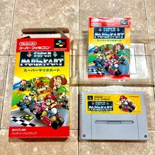 Super Mario Kart CIB 1992 Nintendo Super Famicom SFC SNES Racing Japan version