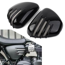 2x ABS Side Battery Cover Fit Street Cup Twin Scrambler 2017 2018 2019