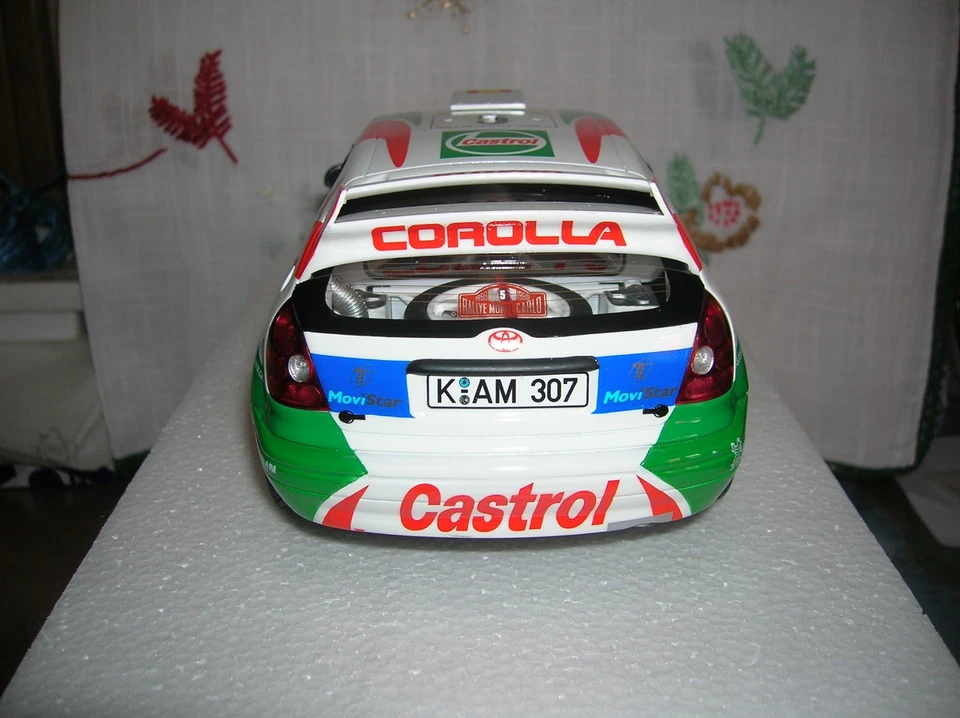 Toyota Corolla night winner Montecarlo 98 Sainz 1/18 Otto Ottomobile  cod. OT395 - Immagine 4 di 4