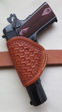 LH 1911 Leather Bitterroot Stamp Drop-In Holster Handmade in Montana