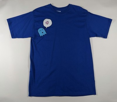 Drop Dead Bring Me The Horizon Blue Ghost T-Shirt Size Medium M Oli Sykes BMTH