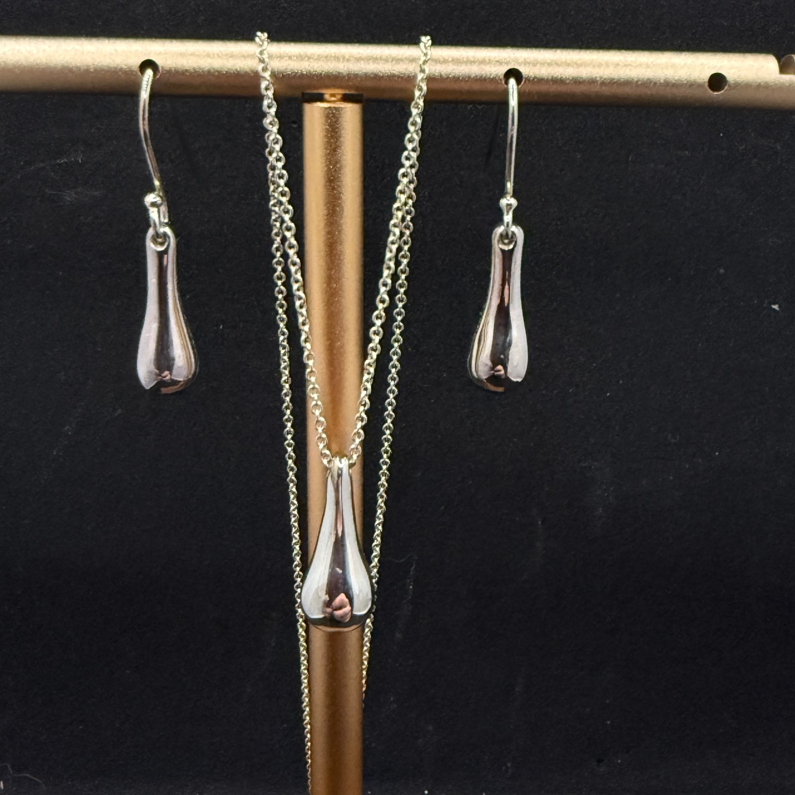 Robert Lee Morris RLM Studio Solid Sterling Teard… - image 1