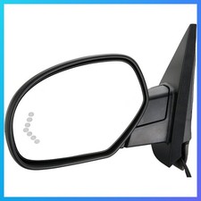 Side Mirror Power Heated Turn Signal Puddle Light 07-13 Silverado Sierra