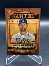 2021 Topps Big League Kevin Kiermaier Wanted #WT-14 Card