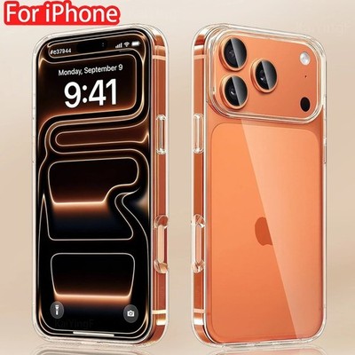 Hülle für iPhone 17 Pro Max 16 15 Plus 14 13 11 12 XR 7 Stoßfest Cover Silikon