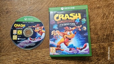 MICROSOFT XBOX ONE SERIES X - CRASH BANDICOOT 4 IT'S ABOUT TIME #RG12 CIB