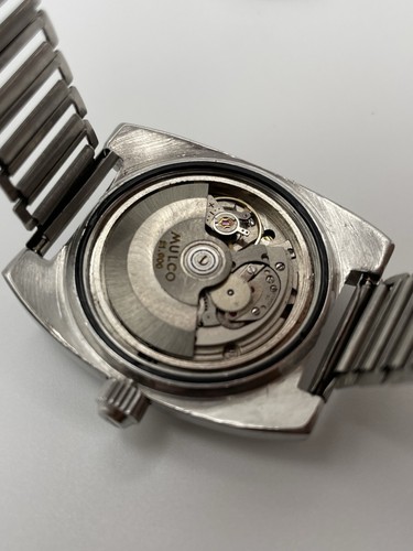 Reloj Automático Mulco Vintage Escafandra Años 70 Suizo Buceo Reparado - Imagen 8 de 9