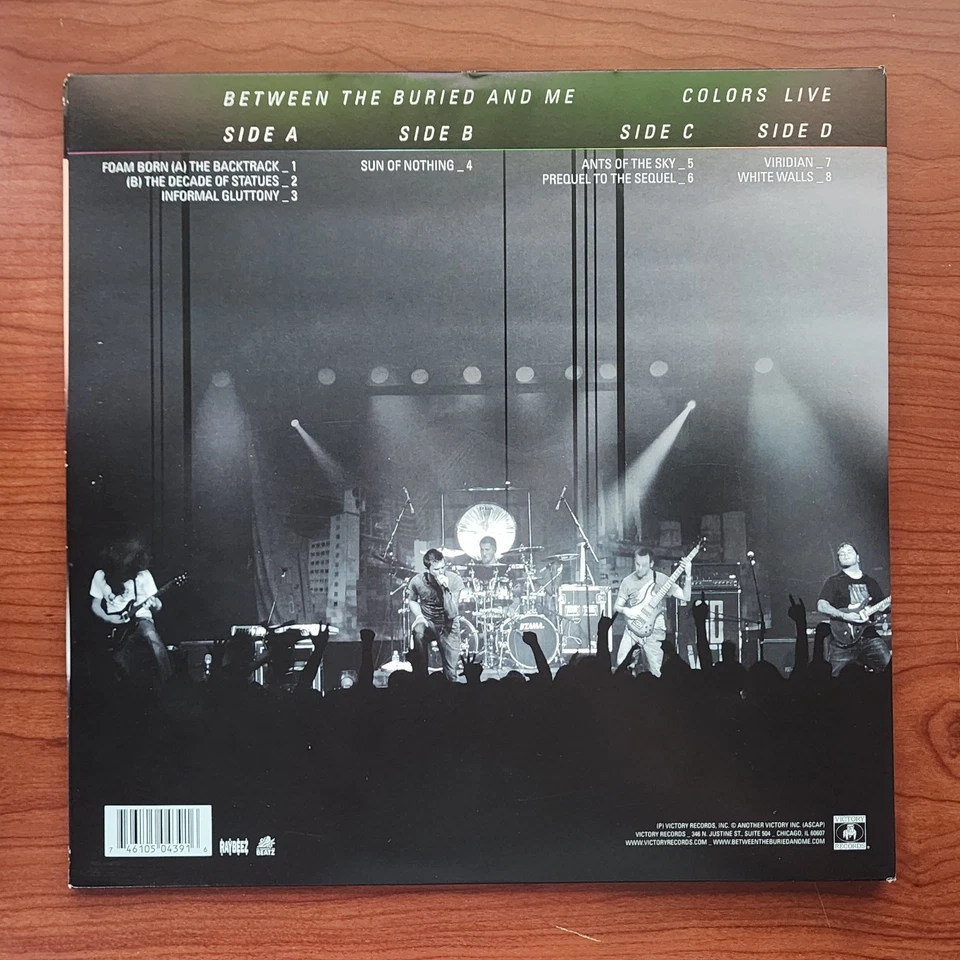 Between The Buried And Me - Colors_Live Vinyl. 2014 Record Store Day 2x Red LP Foto 2 de 4