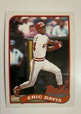 1989 Topps - Eric Davis #330 Cincinnati Reds