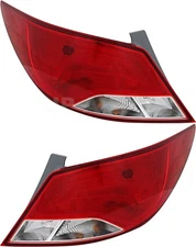 For 2015-2017 Hyundai Accent Sedan Tail Light Set Driver and Passenger Side