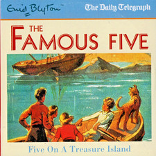 The Famous Five - FIVE ON A TREASURE ISLAND - Audio Book PROMO CD