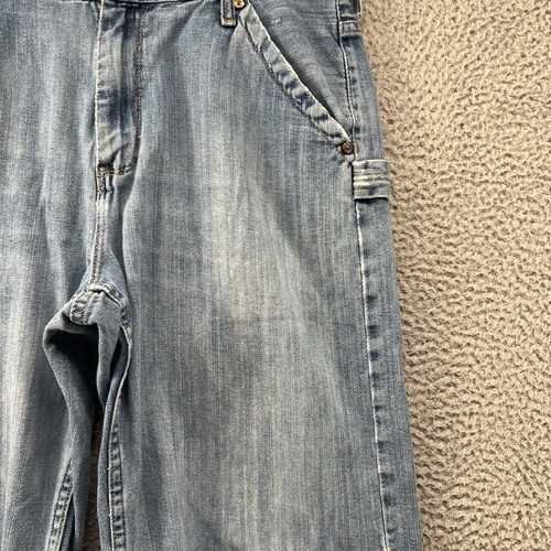 Pantalones Cortos De Colección Nautica Denim Para Hombres 32 Calce 34 Azul Carpintero Pantalones Cortos Sueltos Y2K - Imagen 4 de 14
