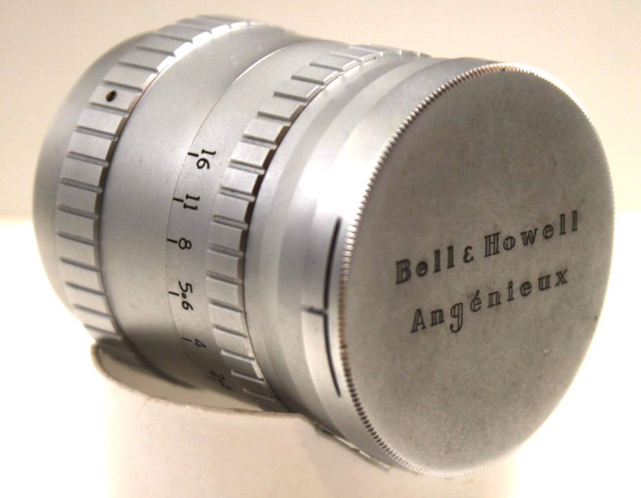 Bell & Howell ANGENIEUX 10mm f/1.8 C Mount Cine 16mm Movie Camera Lens w/Viewer