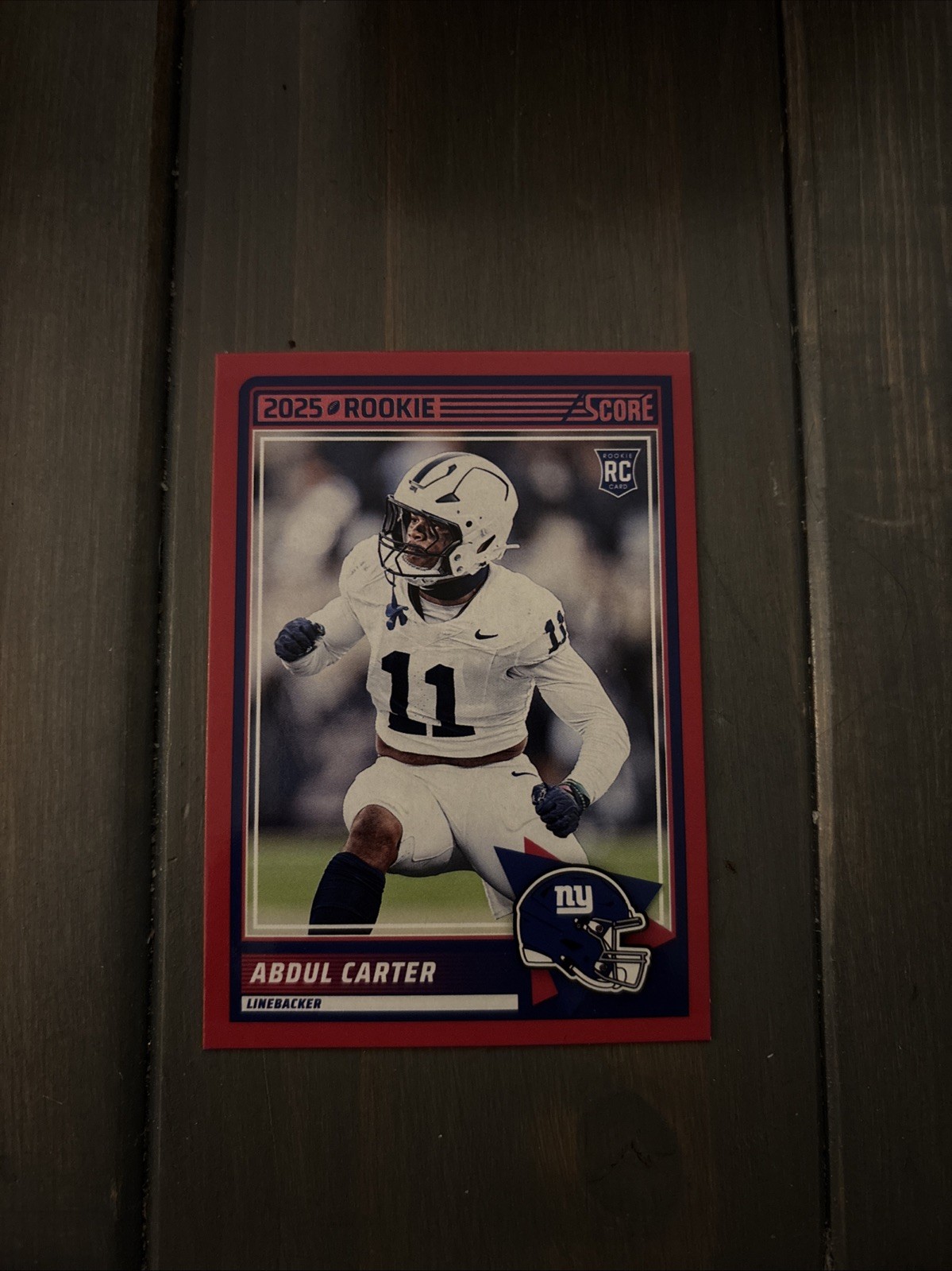 2025 Score - Rookies Abdul Carter #16 Red (RC)