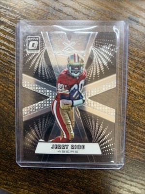 2016 Donruss Optic Jerry Rice #13 X-Factor Die-Cut San Francisco 49ers