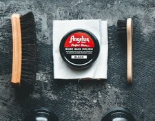 Build Your Own Angelus Shoe-Shine Kit Wax, Brush, Dauber, Cloth