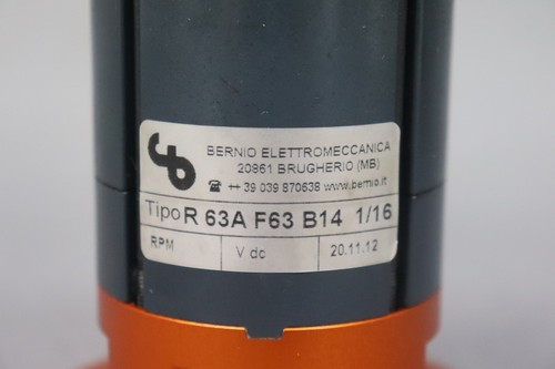 Bernio R 63A F63 B14 1/16 Getriebe B14 i=16 Unused - Picture 2 of 8