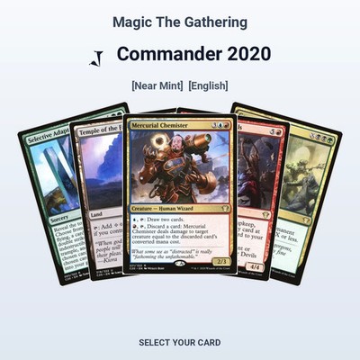 Magic The Gathering Commander 2020 - Select Your Cards (NM)